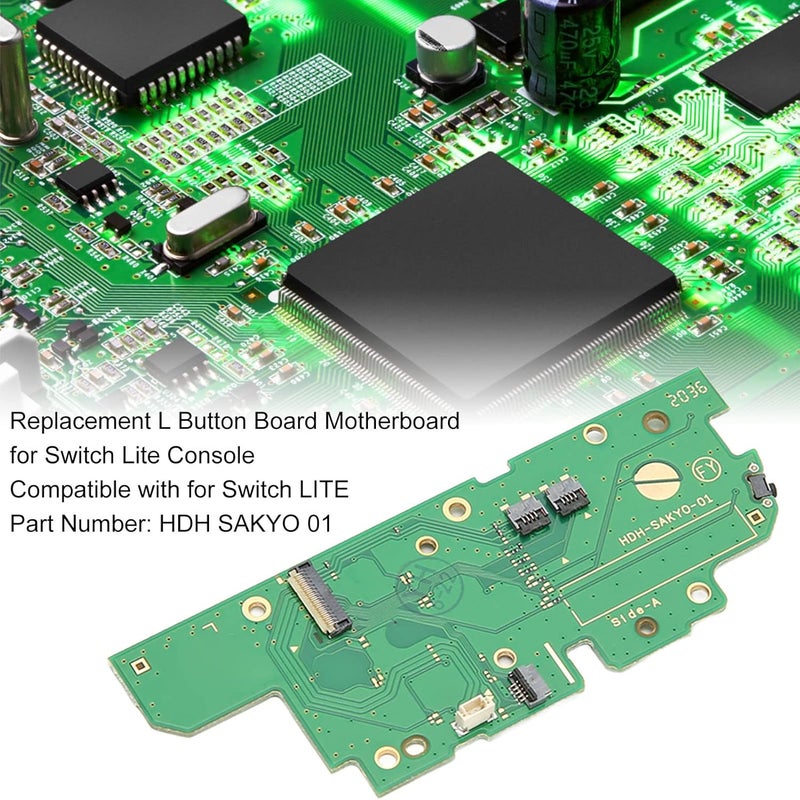 Cuifati Left L Side Motherboard, Game Console Left L Side Motherboard L Board for LITE Left Handle - Image 2